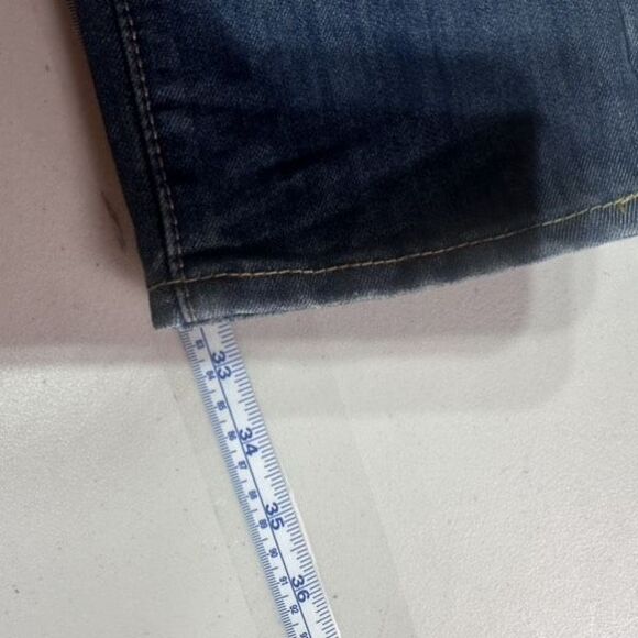 Lucky Brand NWT Kids Billy Straight Jeans Distressed Size 20 x32 Women’s Size 10 - Picture 5 of 13